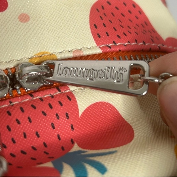 Loungefly Disney Mickey Mouse Spring Fruit Mini Backpack - Picture 12 of 14